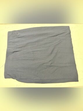 Grace Black Straight Mini Skirt